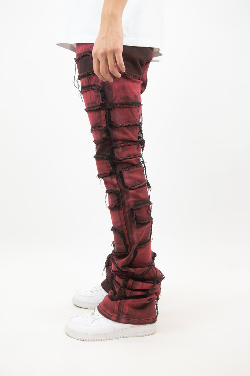 R3bel Super Stacked Burgundy 683