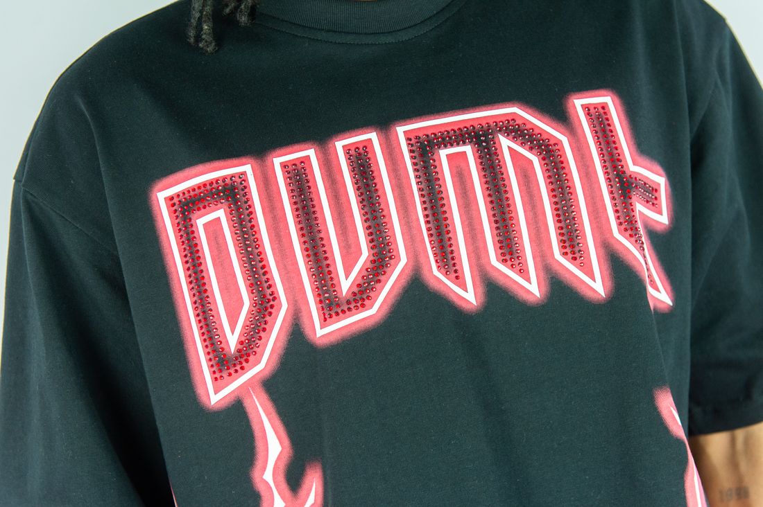 DVMT Mystical Oversize Box Fit Tee Black 132