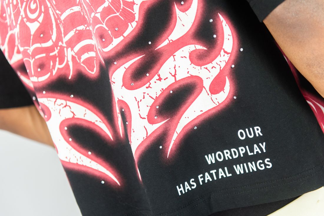 DVMT Mystical Oversize Box Fit Tee Black 132