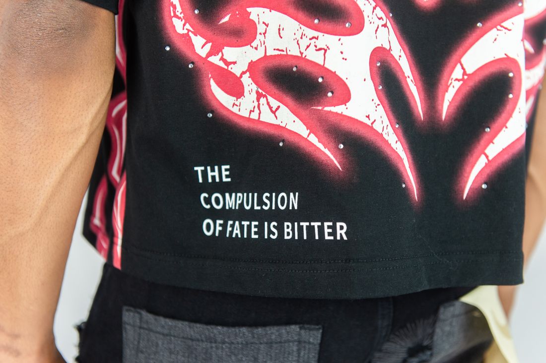 DVMT Mystical Oversize Box Fit Tee Black 132