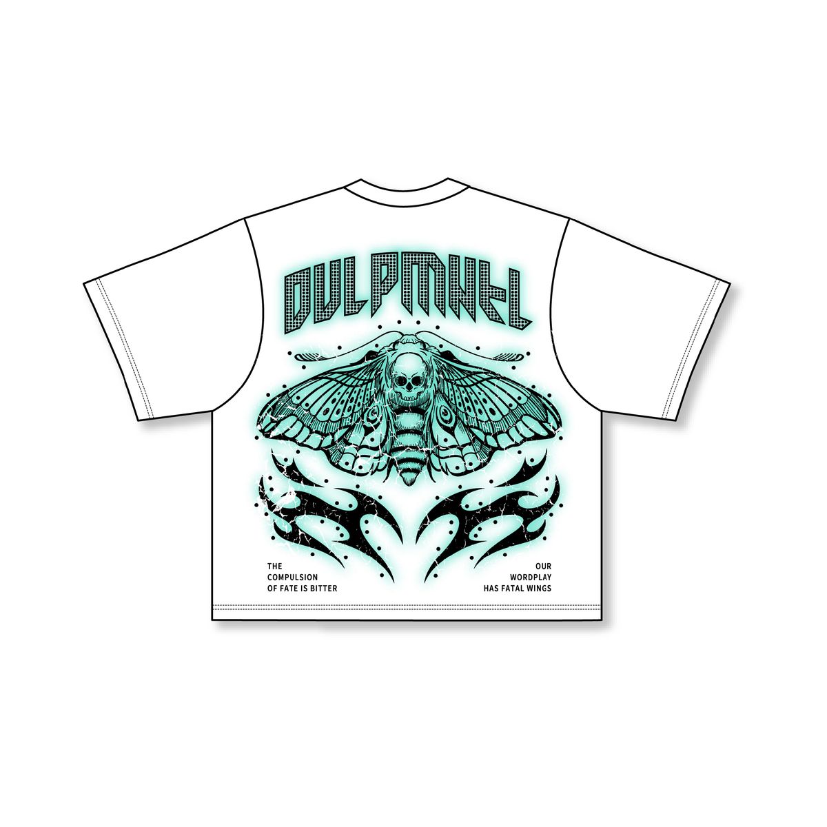DVMT Mystical Oversize Box Fit Tee White 132