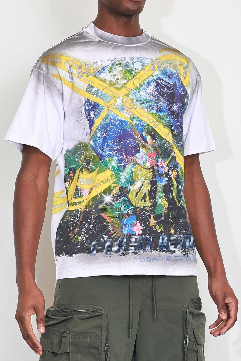 FR Earth First Liberty Leading The People Tee White