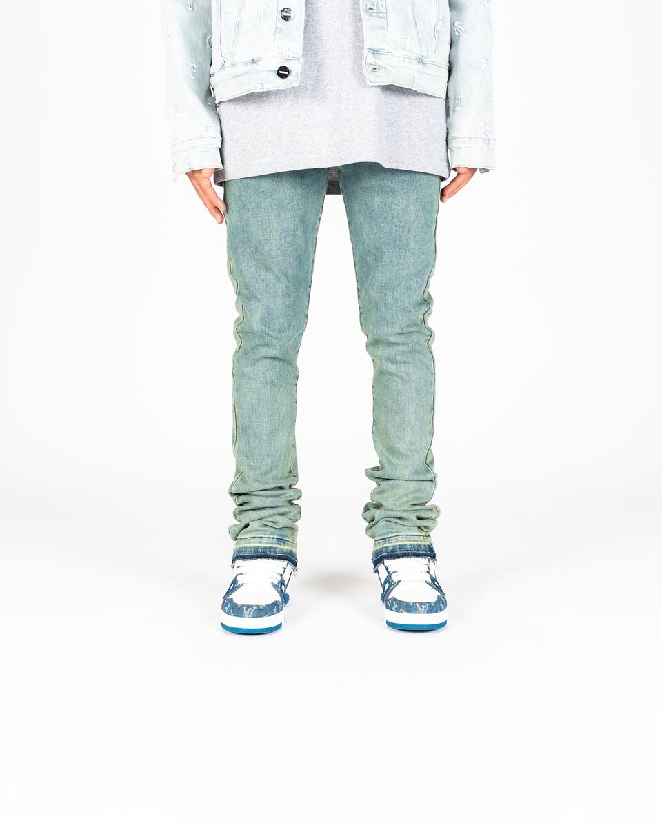 Pheelings Love's Symphony Flare Stacked Denim Medium Blue