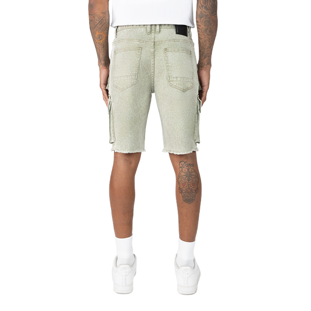 Rise Fashion Twill Shorts Vin Army JS25232