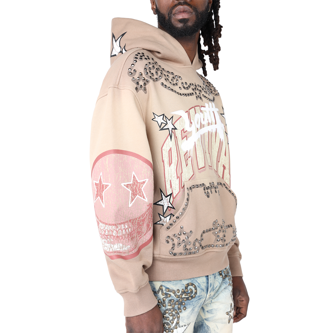 Rise Maximalist Oversize Hoodie Dune