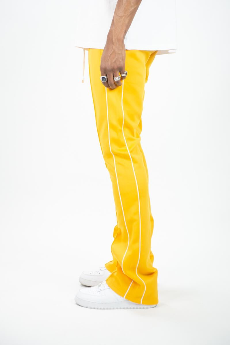 Rebel Track Stacked Fit Pants Gold 470