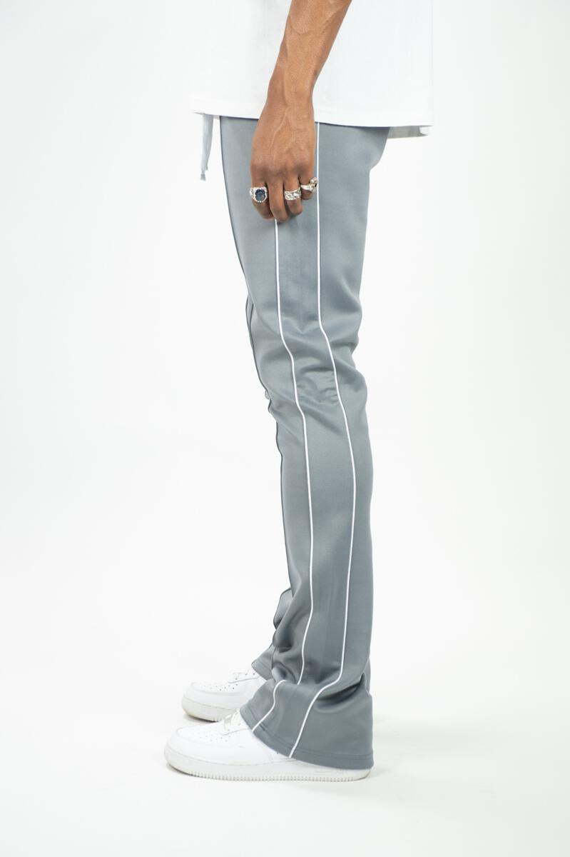 Rebel Track Stacked Fit Pants Grey 470