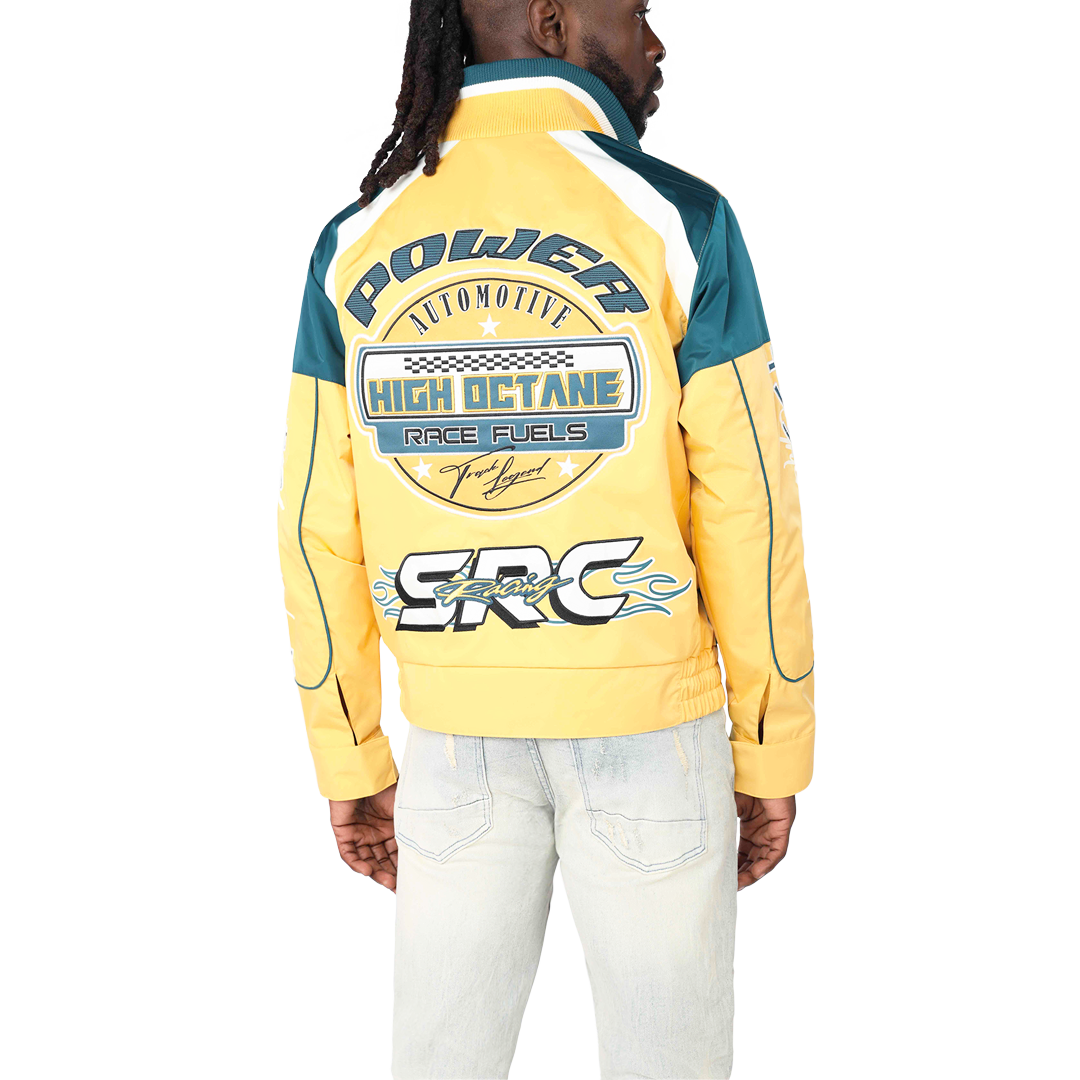 Rise Light Weight Racing Jacket Yellow/Green