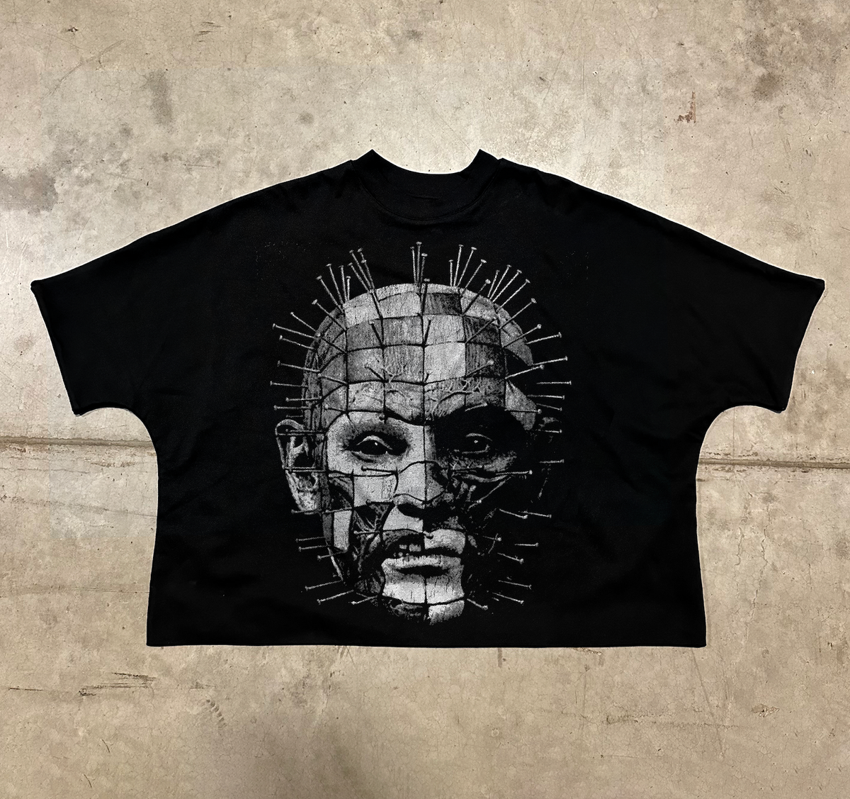 Syndicate "Pin Head" Cropped Tee Black