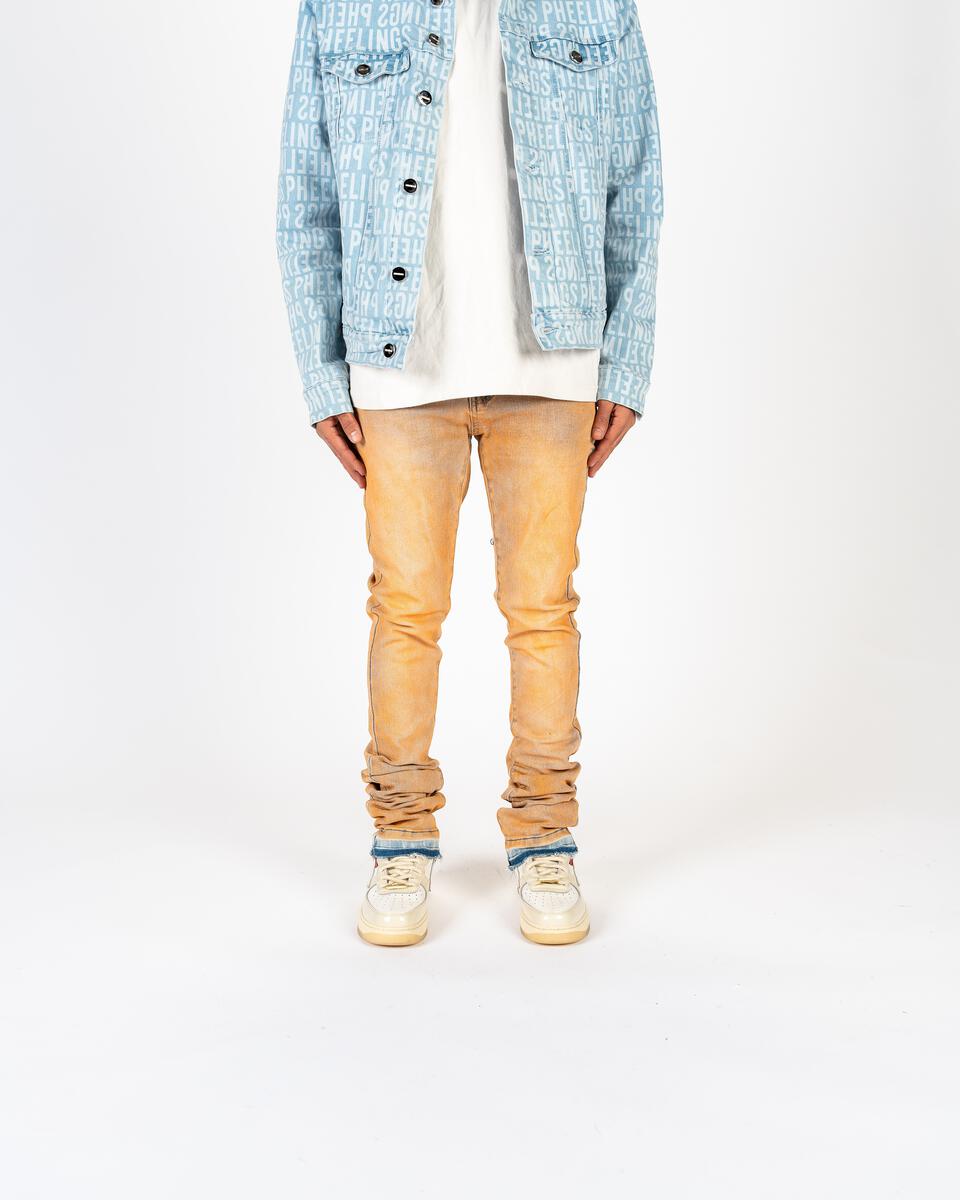 Pheelings Flare Stacked Denim Orange/Blue