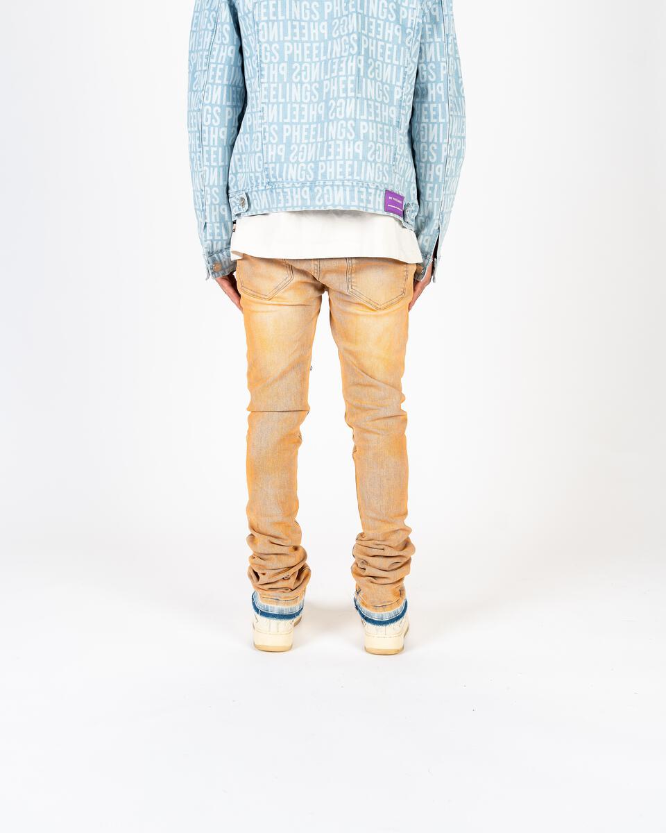 Pheelings Flare Stacked Denim Orange/Blue