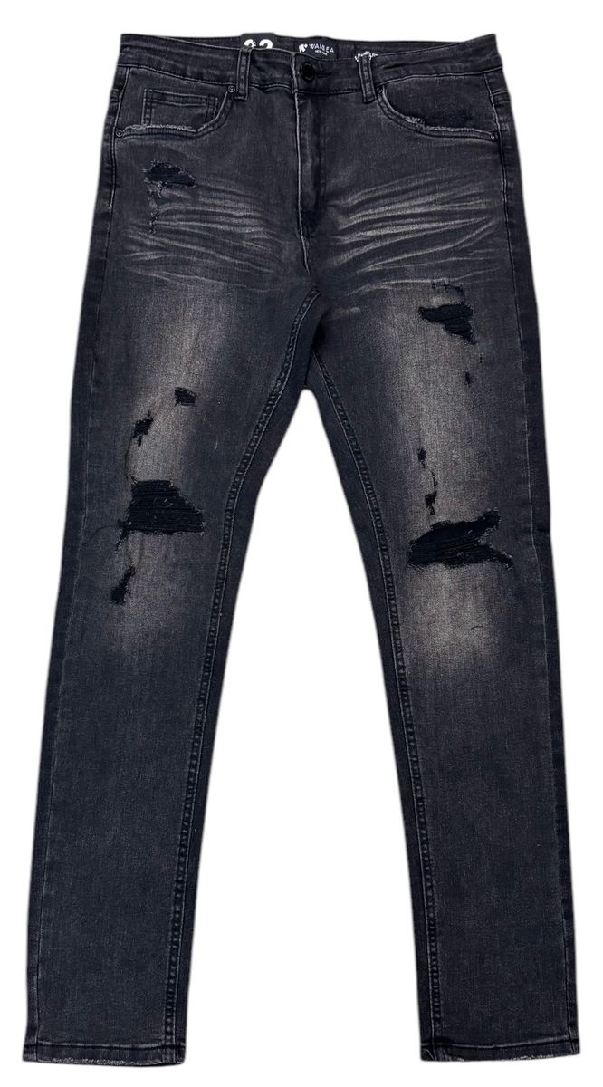 W Flex Skinny Fit Black M8347D