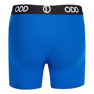 Odd Sox Royal Blue Basix - Mens Cotton Boxer Briefs