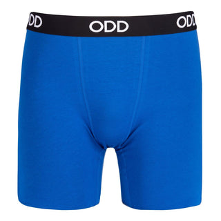 Odd Sox Royal Blue Basix - Mens Cotton Boxer Briefs