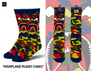 Odd Sox Warplane Rugby Camo