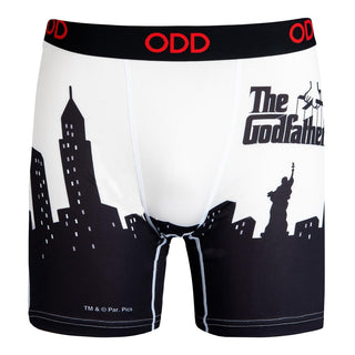 Odd Sox The Godfather City Scape - Mens Boxer Briefs