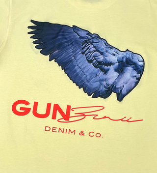 Gunziini The Wing Tee (Lt Yellow 208)