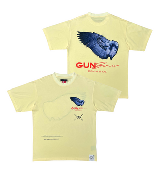 Gunziini The Wing Tee (Lt Yellow 208)