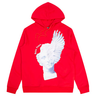 Roku Fallen Angel Sculpture Hoodie Red 1198