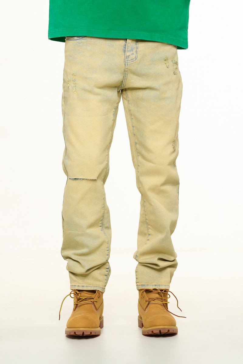 Pheelings Horizon Straight Fit Denim Grey/Sand Wash