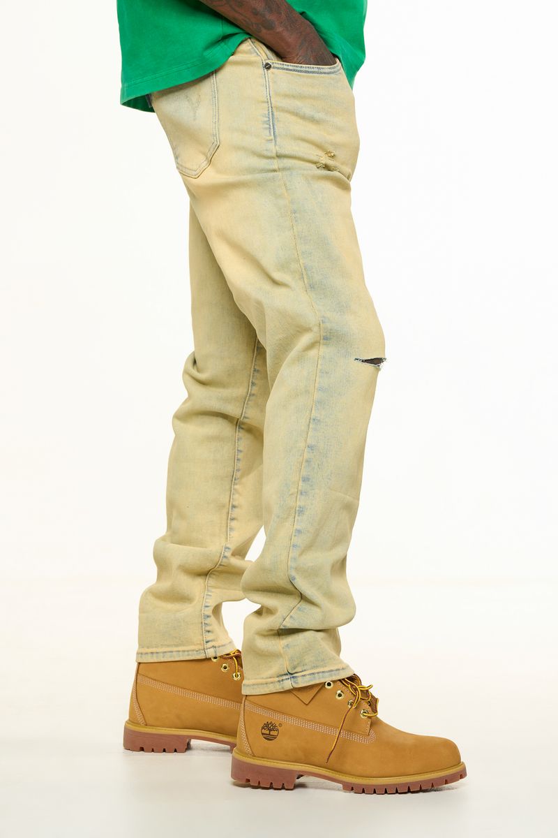 Pheelings Horizon Straight Fit Denim Grey/Sand Wash