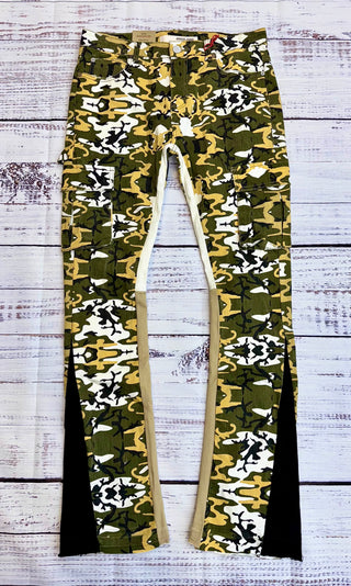 Armor Camo Stacked Jeans AJS699-10