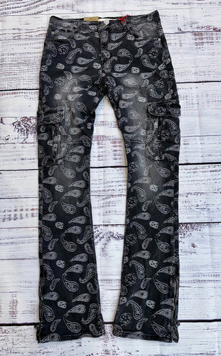 Armor Baisley Stacked Denim Black AJS696