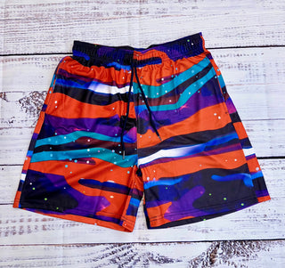 Fwrd Galaxy Mesh Board Men's Shorts Navy Multi 5073