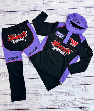 Rebel Nylon Racing set Black/Purple