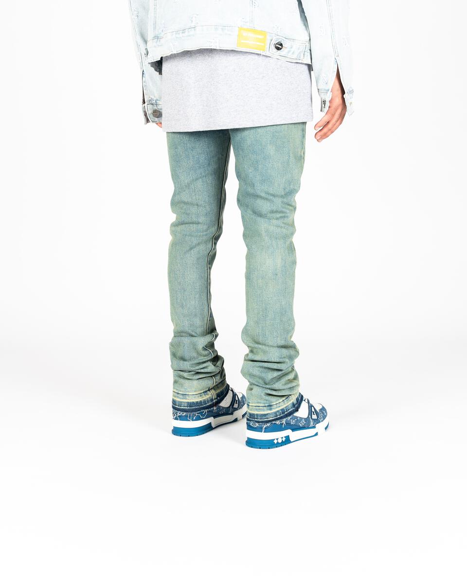Pheelings Love's Symphony Flare Stacked Denim Medium Blue