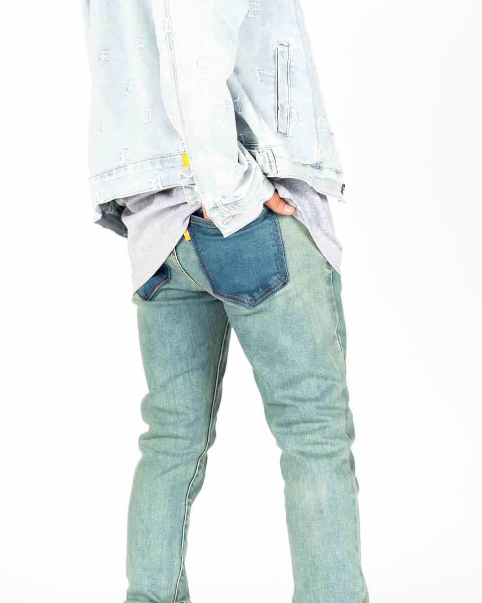 Pheelings Love's Symphony Flare Stacked Denim Medium Blue