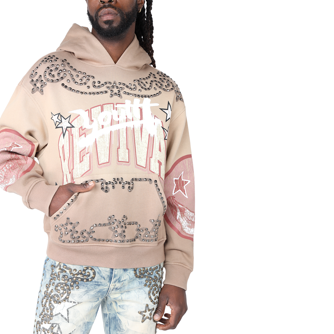Rise Maximalist Oversize Hoodie Dune
