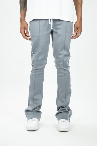 Rebel Track Stacked Fit Pants Grey 470