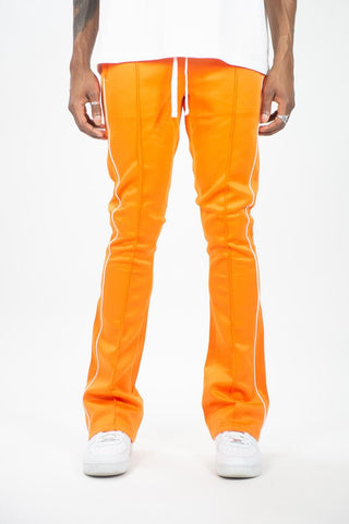 Rebel Track Stacked Fit Pants Orange 470