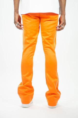 Rebel Track Stacked Fit Pants Orange 470