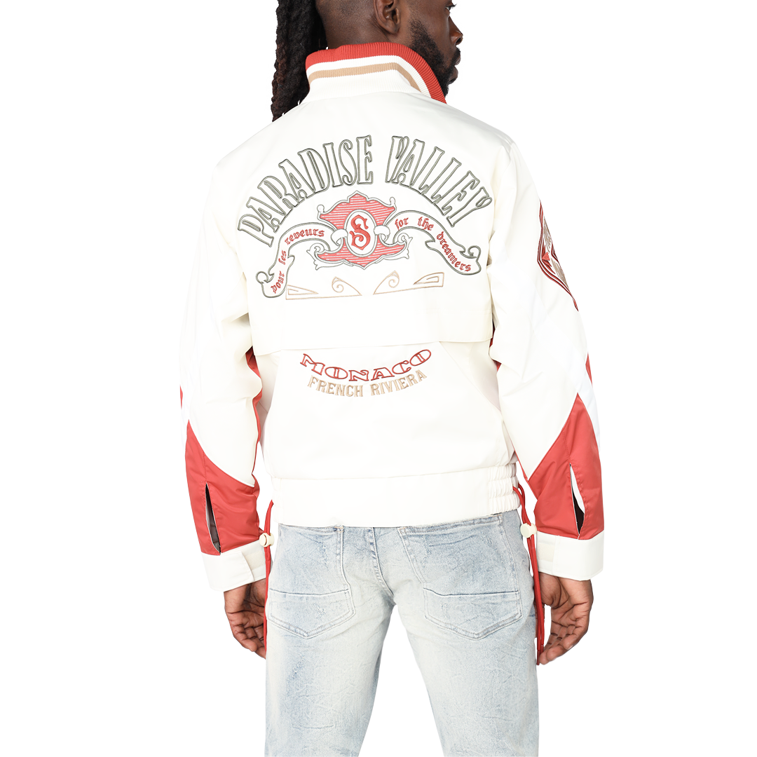 Rise Country Club Light Weight Windbreak Jacket Chalk
